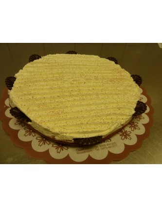 Irish Coffee bavaroisvlaai heel Irish Coffee bavaroisvlaai heel